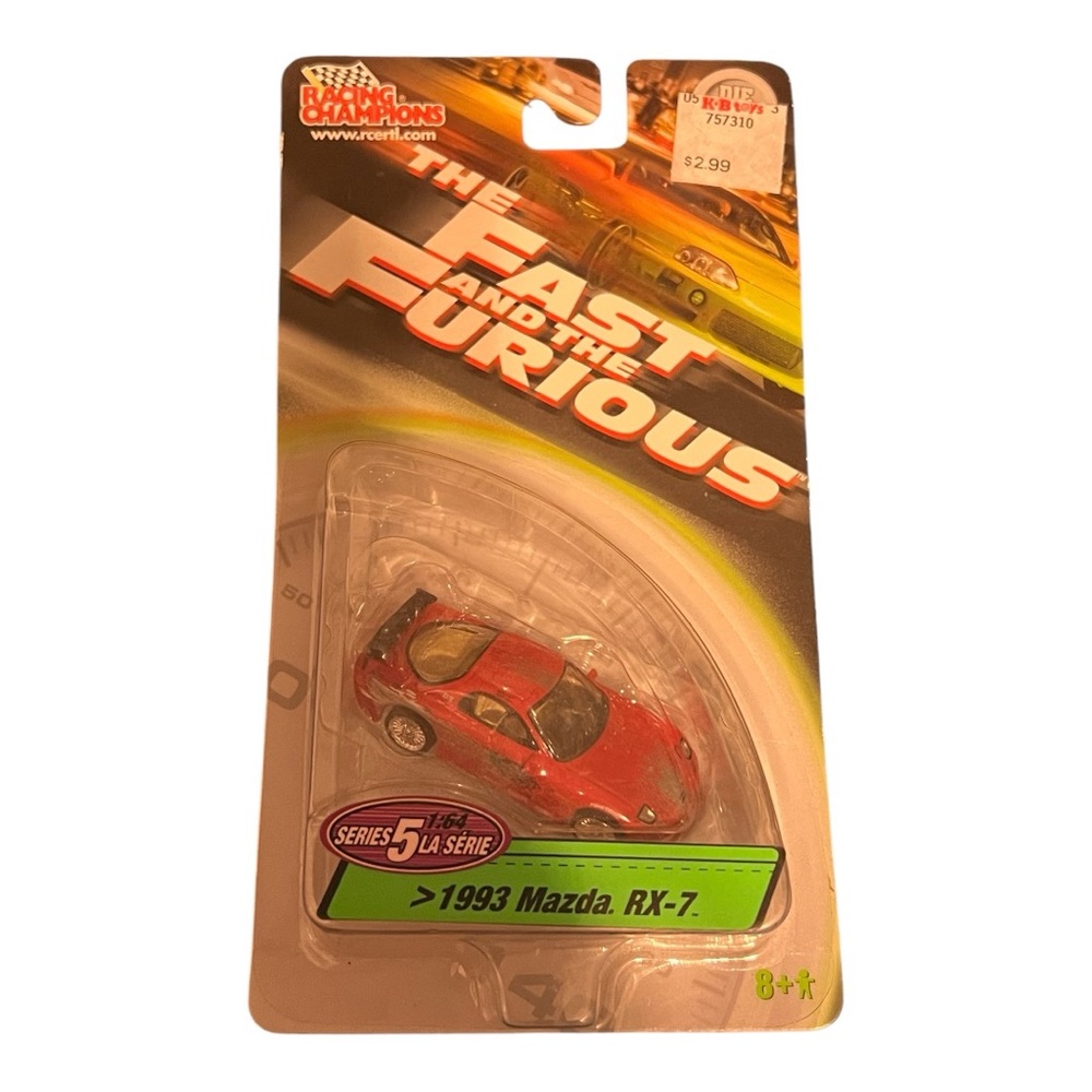 The Fast and Furious 1993 Mazda RX-7 from Racing Champions